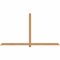 Ekena Millwork Eugene Smooth Timber Gable Bracket, Western Red Cedar, 96"W x 52"H x 1 1/2"D x 3 1/2"F, 13/12 Pitch GBW096X52X0204EUG00SWR - alternate 1